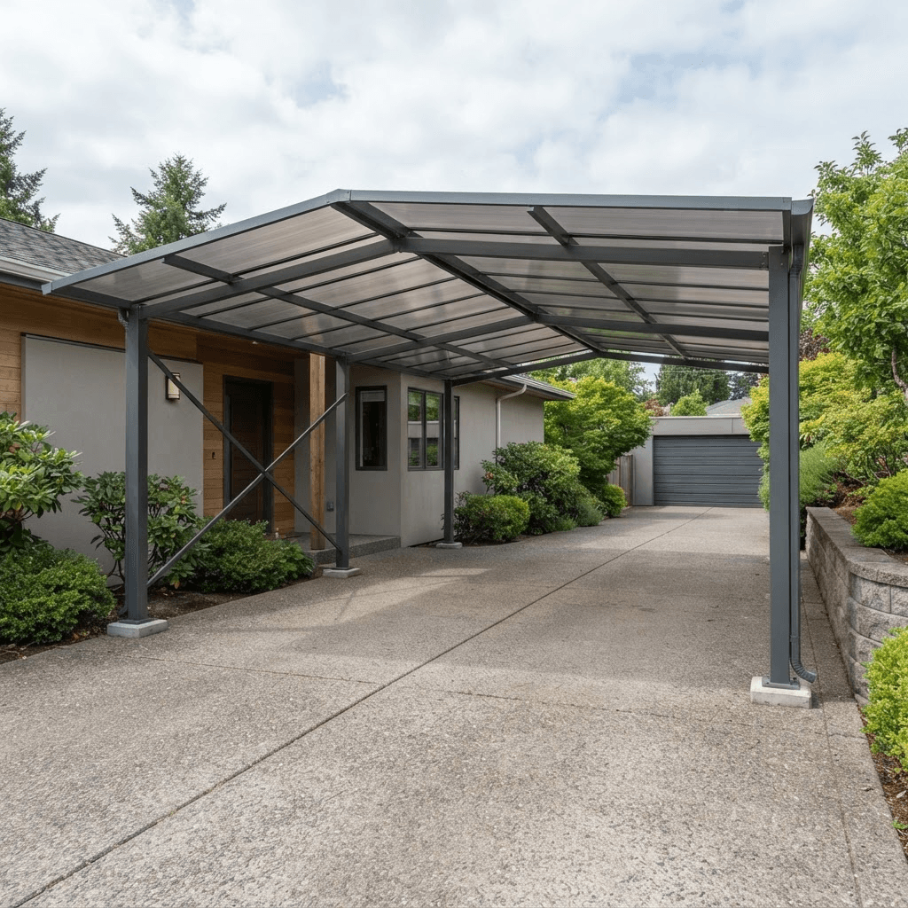 Carport and pergola roofing