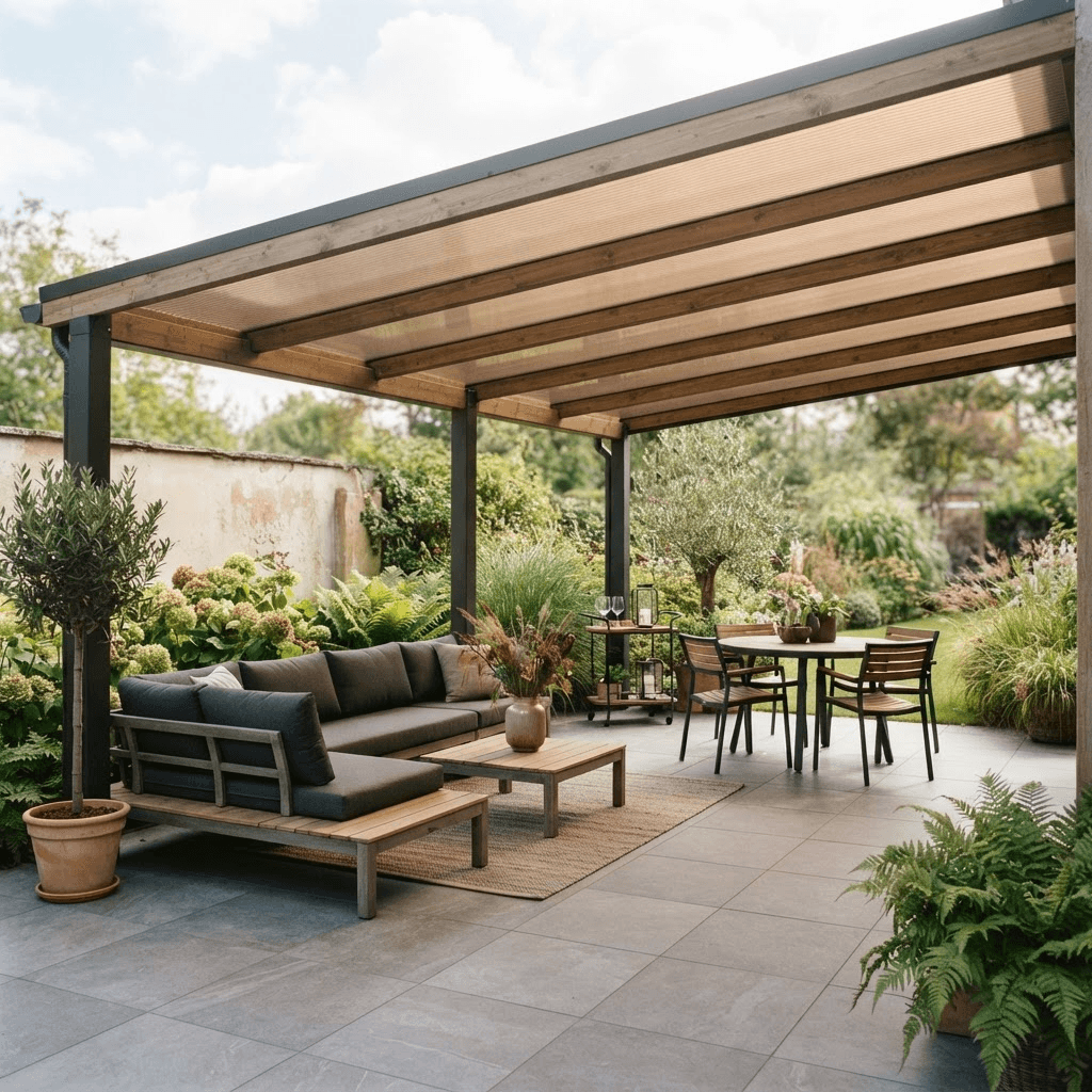 Patio roof covers and awnings
