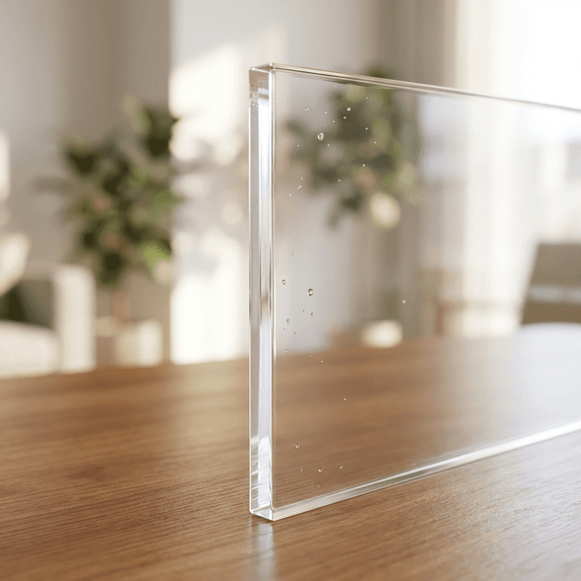 Flexible polycarbonate sheet near greenhouse - UV protected and weather resistant