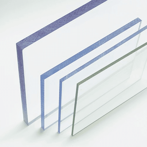 Polycarbonate sheet thickness comparison β 3mm, 4.5mm, 6mm